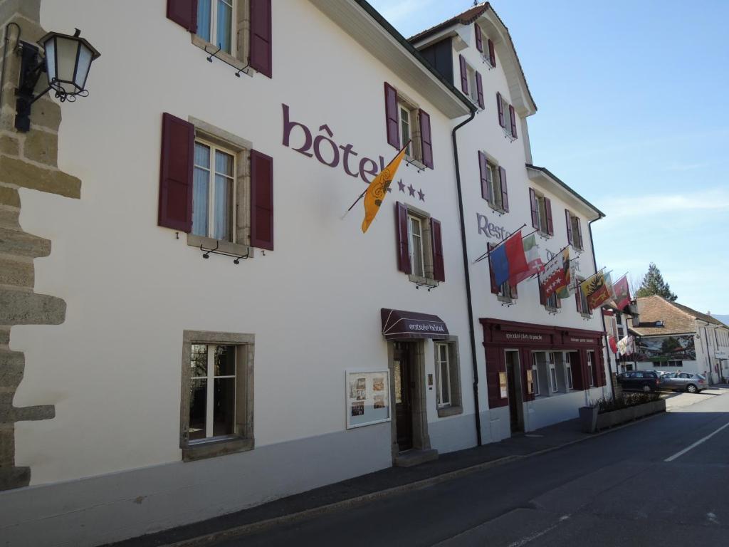 Hotel Du Port - Free Parking - Breakfast Included Estavayer-le-lac Exteriör bild
