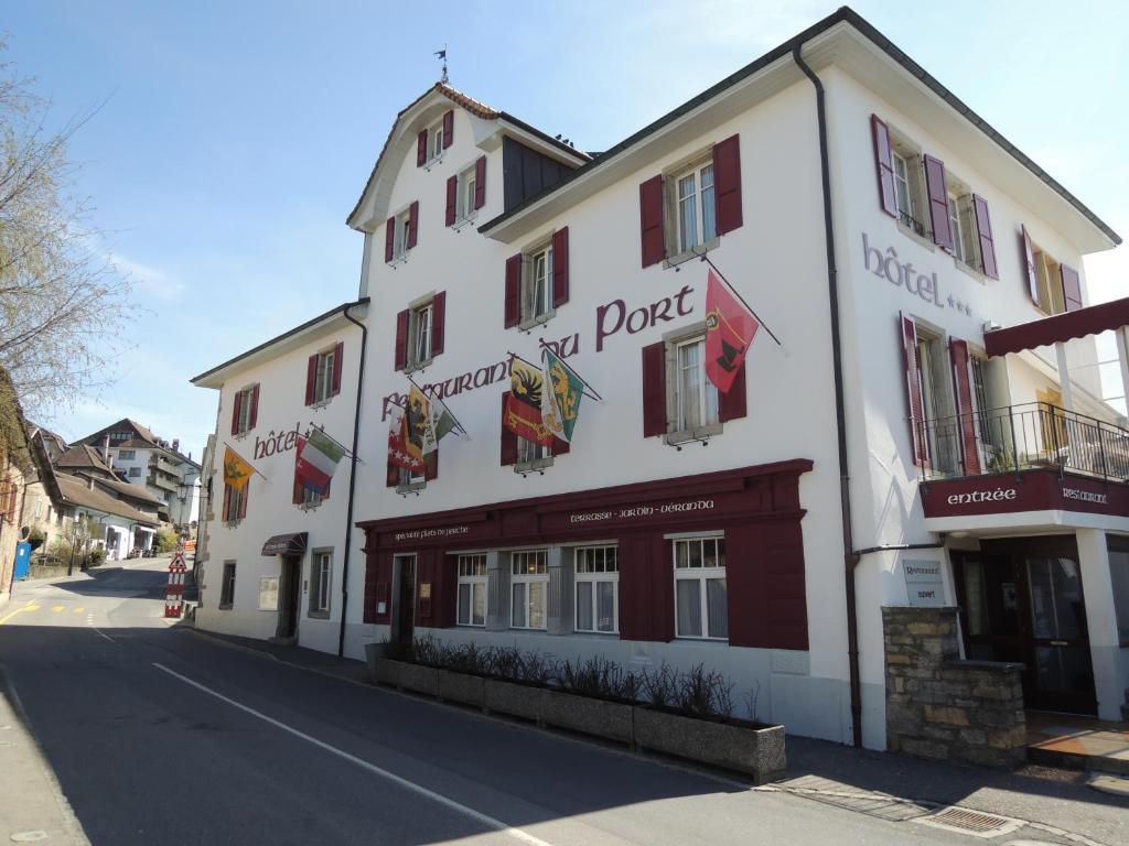 Hotel Du Port - Free Parking - Breakfast Included Estavayer-le-lac Exteriör bild